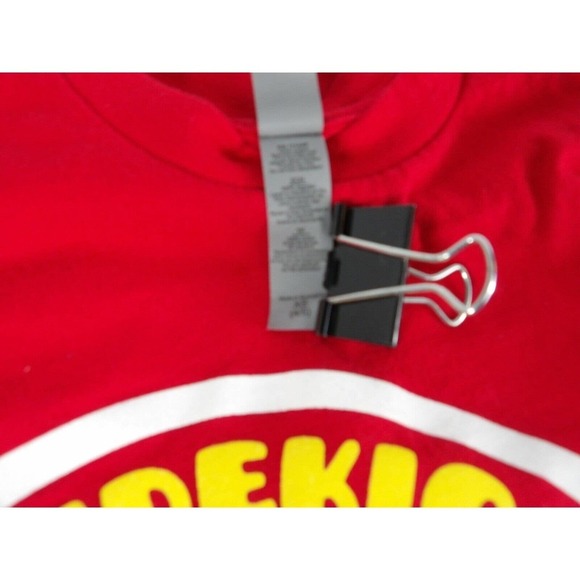 Next Level Apparel Youth Boys Red Sidekick Chef Crew Neck Pullover T Shirt Sz XS - Picture 5 of 5